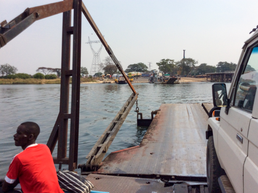 Ferry Crossing Zambezi