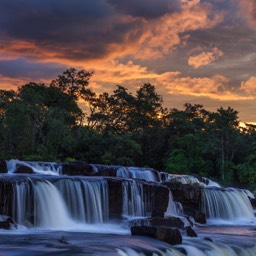 Lumangwe Falls Zambia
