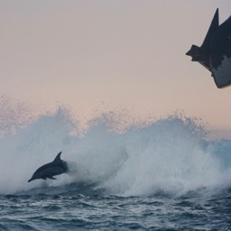 Dolphin On The Bow Wave